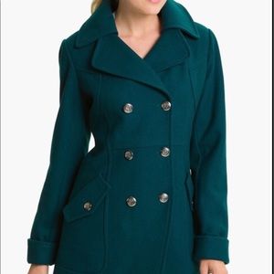 GUESS breasted pea coat. In great condition!🤩